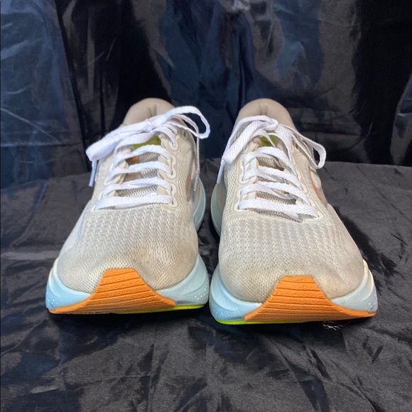 Stylish Brooks Glycerin 21 GTS‎ Beige and Blue Sneakers comfy soft work running - Picture 6 of 14